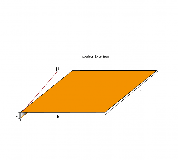 Appui de fenêtre simple